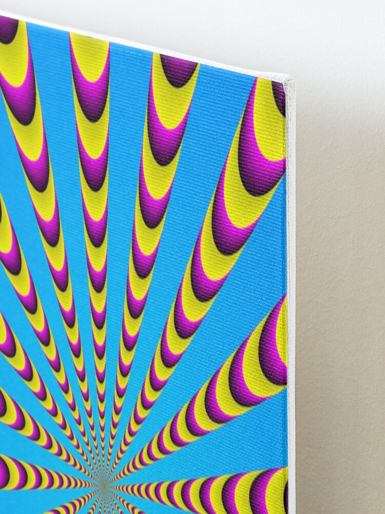 Alternate view of Optical iLLusion - Abstract Art, Mounted Print