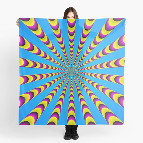 Optical iLLusion - Abstract Art, Scarf