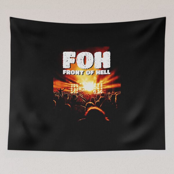Item preview, Sound engineer FOH Front Of Hell designed and sold by khornholio.