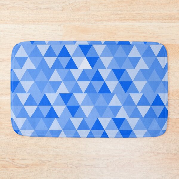Item preview, Blue Triangle Geometric Design designed and sold by AtarangiDesigns.