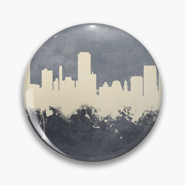 Item preview, Wellington New Zealand Skyline designed and sold by ArtPrints.