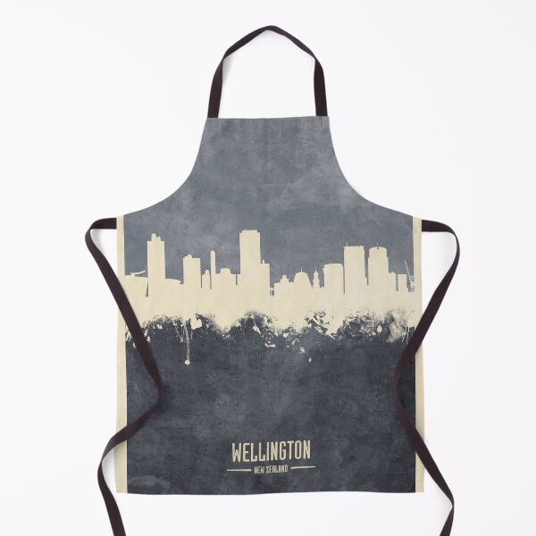 Item preview, Wellington New Zealand Skyline designed and sold by ArtPrints.