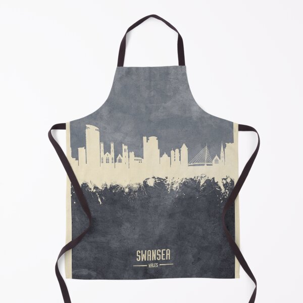 Item preview, Swansea Wales Skyline designed and sold by ArtPrints.