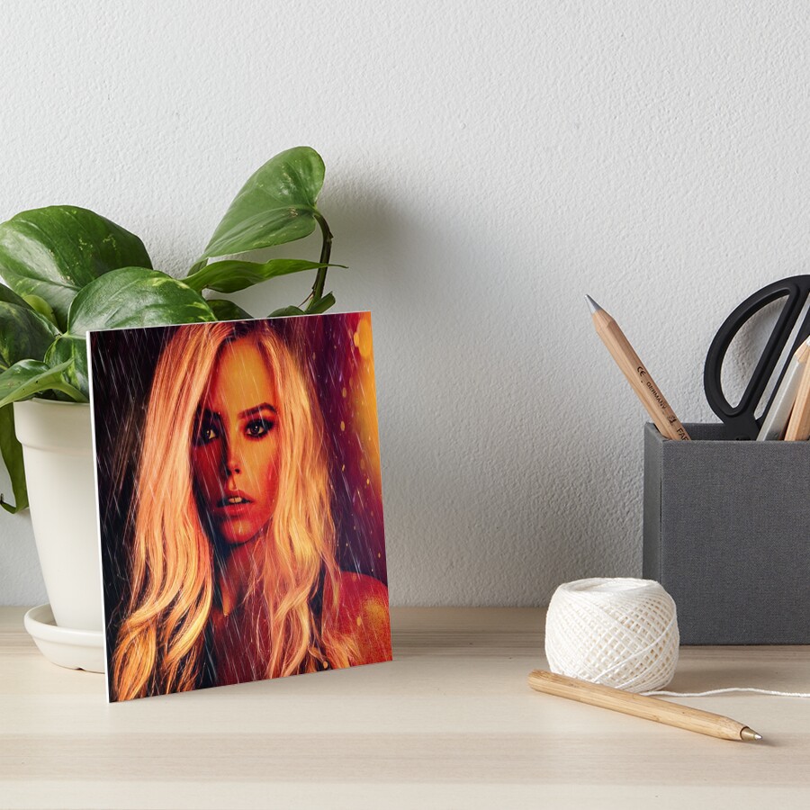 Rain Art Board Print