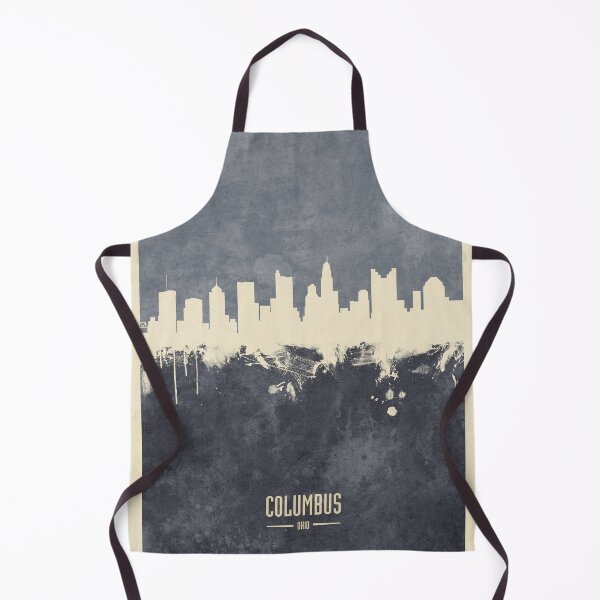 Aperçu de l'œuvre Columbus Ohio Skyline créée et vendue par ArtPrints.
