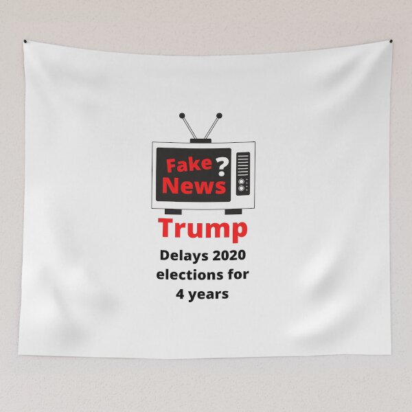 Item preview, Trump Delays 2020 Election designed and sold by Bagsyrose.
