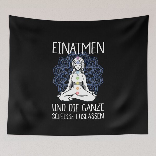 Item preview, Inhale meditation and let go of shit designed and sold by khornholio.