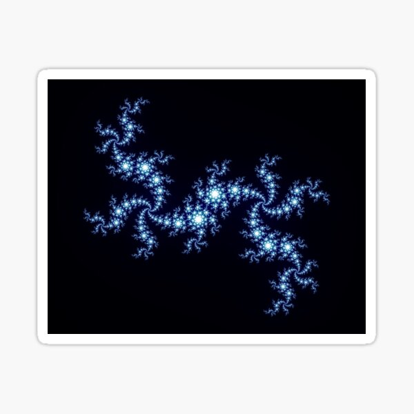 Item preview, Fractal 0004 Blue designed and sold by imasillypirate.