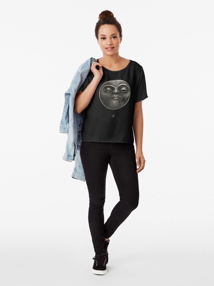 Alternate view of Voodoo moon Chiffon Top