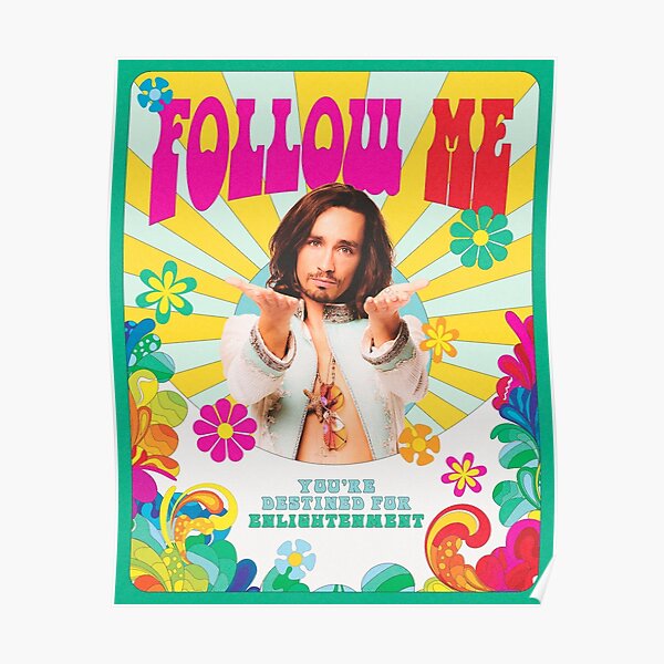 Umbrella Academy Klaus- Follow Me Poster