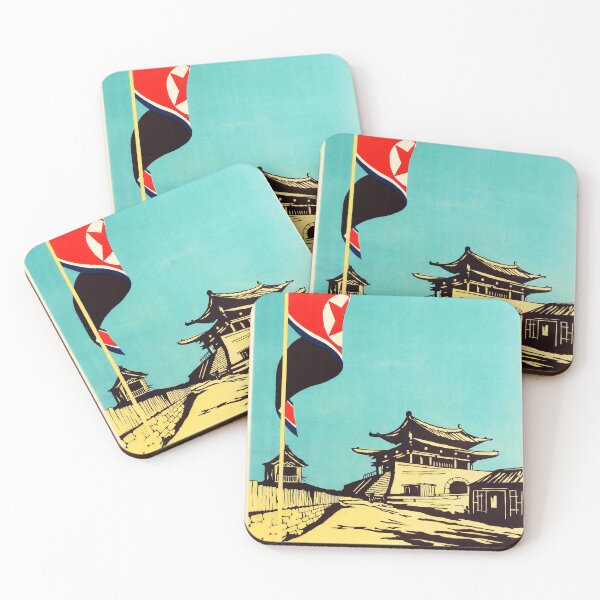 Item preview, Koreanische Volksdemokratische Republik Vintage North Korea Travel Tourism Advertisement designed and sold by retroposters.