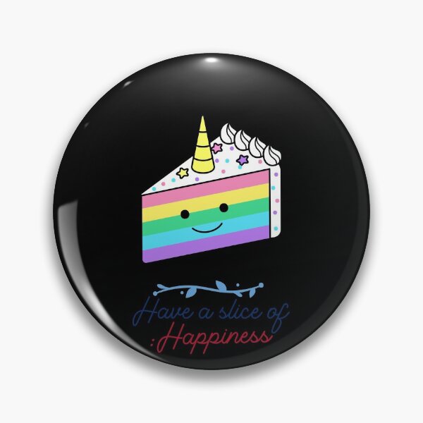 Item preview, Have a slice of Happiness - unicorn Cake designed and sold by Got-Ya-Bak.