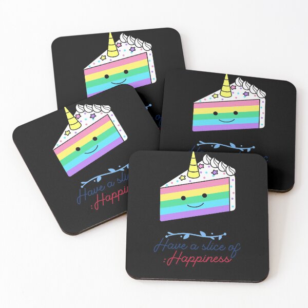 Item preview, Have a slice of Happiness - unicorn Cake designed and sold by Got-Ya-Bak.