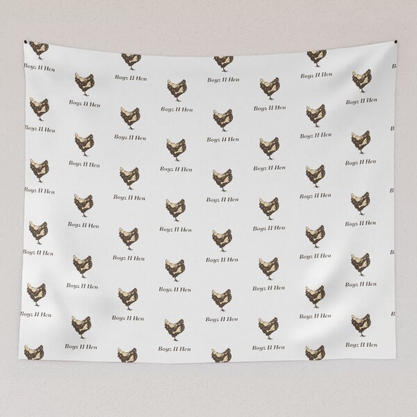 Item preview, Humorous Hen Pun | Boyz II Men Parody designed and sold by art-fox.