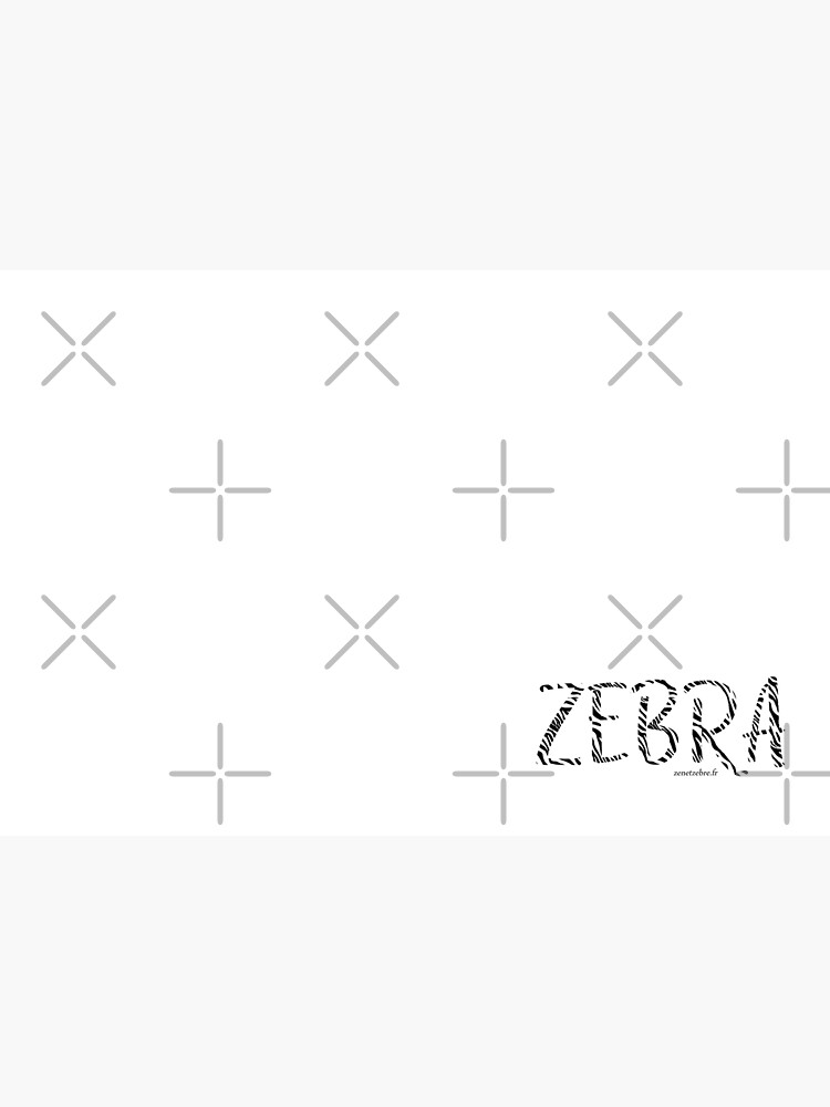 Aperçu 3 sur 3. Carnet avec l'œuvre ZEBRA créée et vendue par AudreyJanvier.
