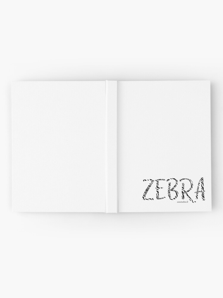 Aperçu 2 sur 3. Carnet avec l'œuvre ZEBRA créée et vendue par AudreyJanvier.