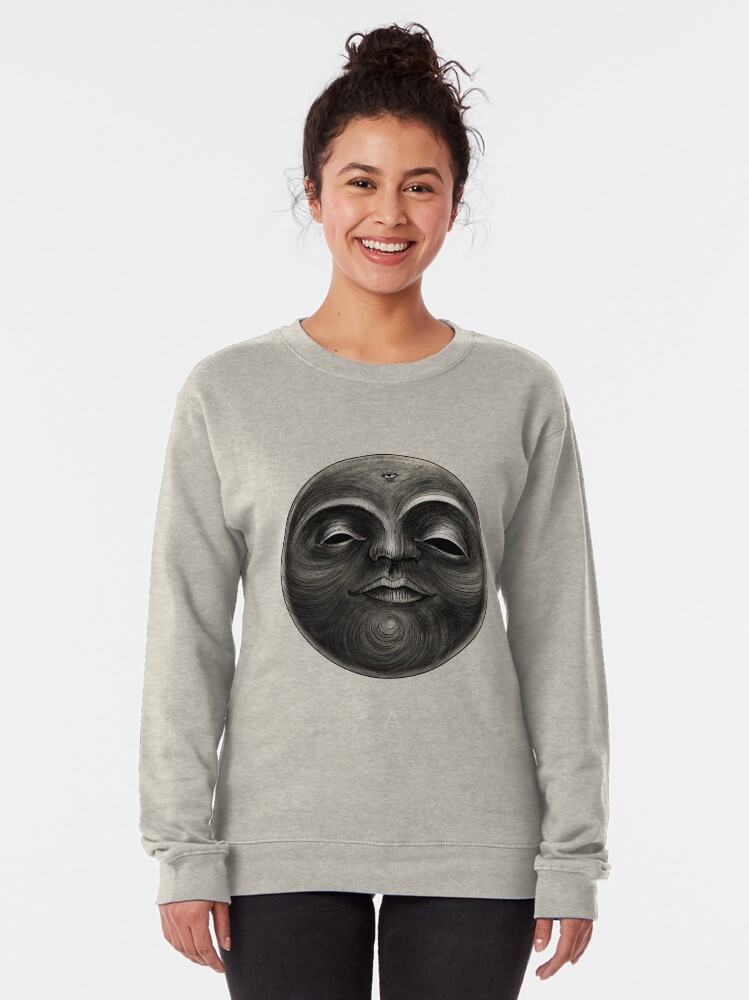 Alternate view of Voodoo moon Pullover Sweatshirt