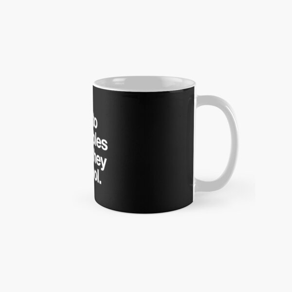 I was into pivot tables before they were cool white text Classic Mug