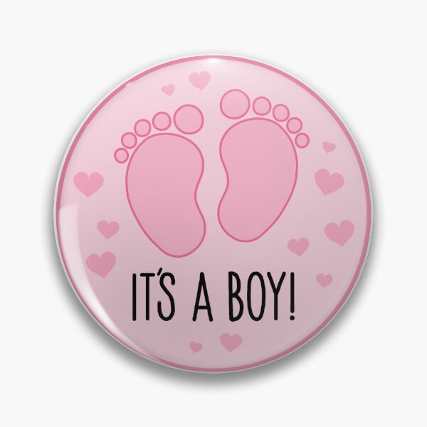 Item preview, It's A Boy Pink designed and sold by PeppaThePenguin.
