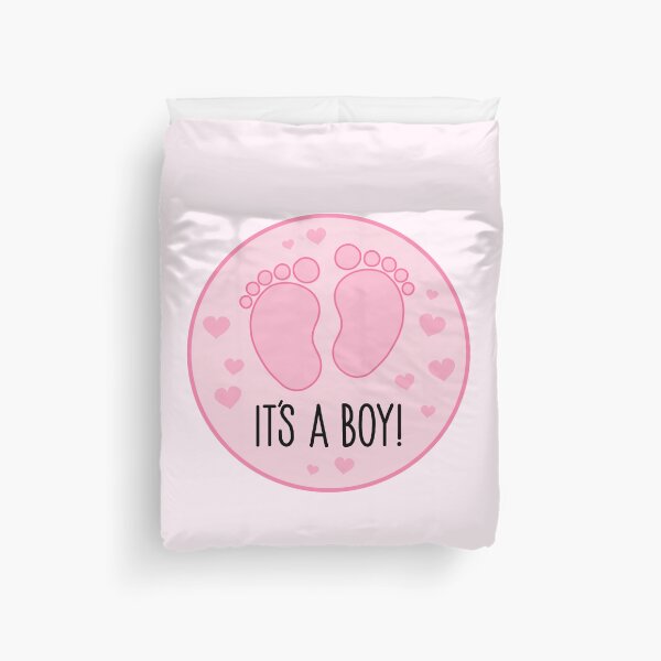 Item preview, It's A Boy Pink designed and sold by PeppaThePenguin.