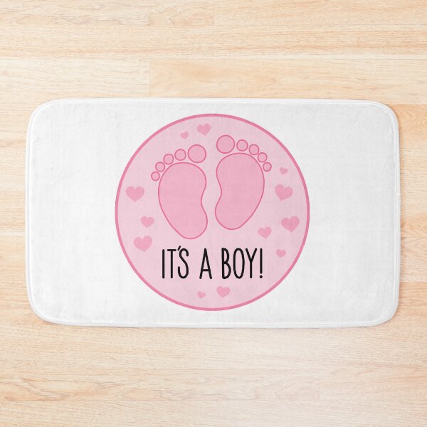 Item preview, It's A Boy Pink designed and sold by PeppaThePenguin.