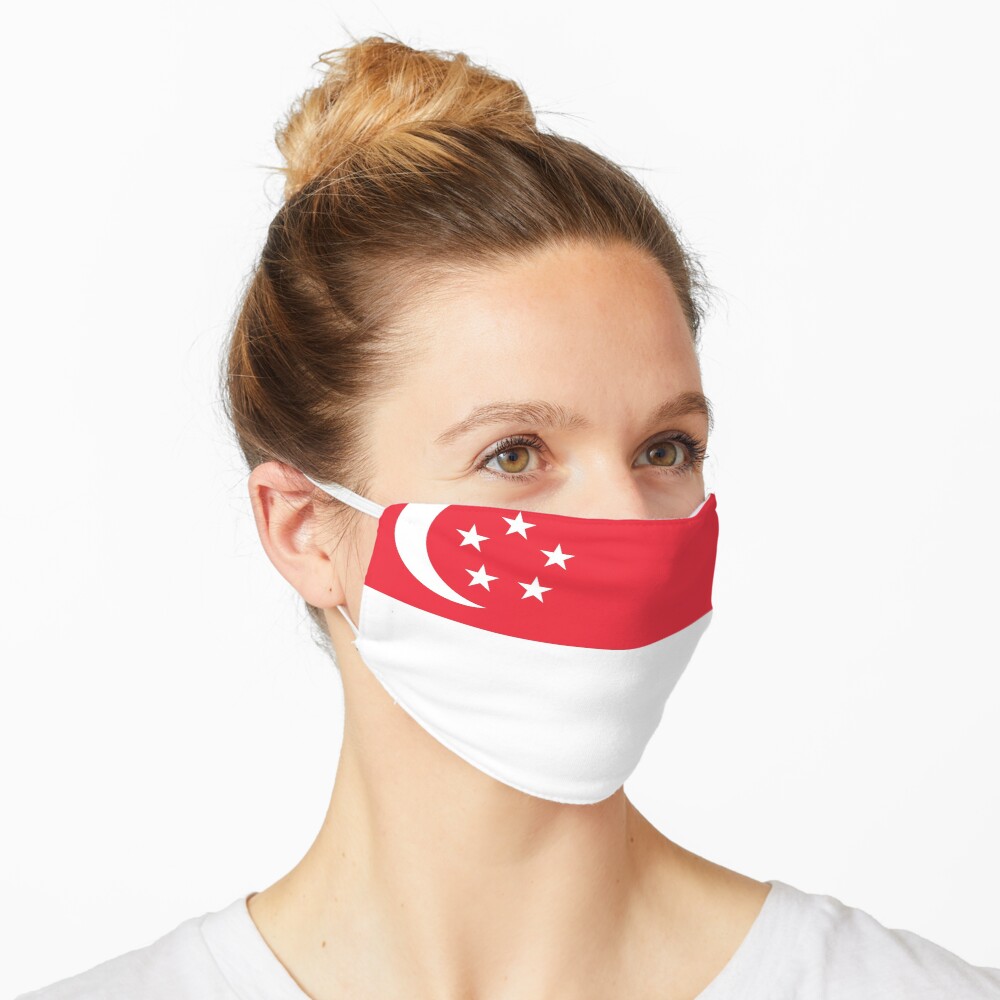 Singapore Flag Face Mask Mask