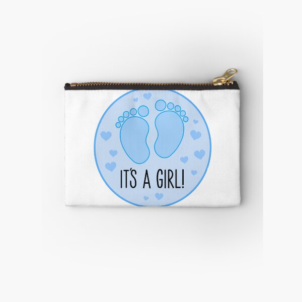 Item preview, It's A Girl Blue designed and sold by PeppaThePenguin.