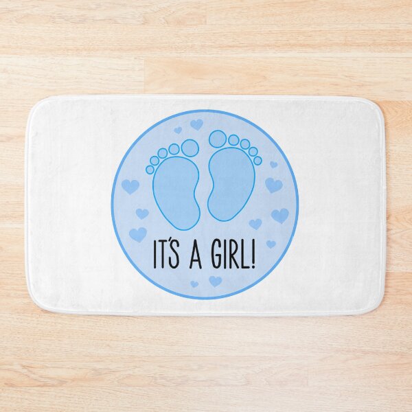 Item preview, It's A Girl Blue designed and sold by PeppaThePenguin.
