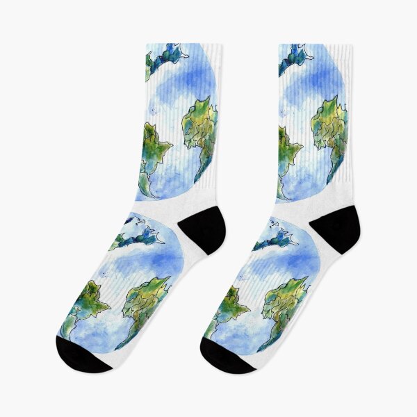 Item preview, Hand Drawn Earth Planet designed and sold by AnnArtshock.