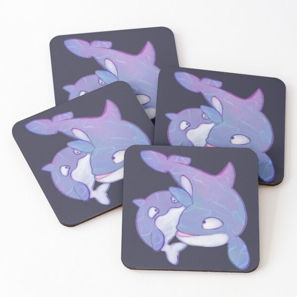 Item preview, Holographic Orca Killer Whale Family designed and sold by SwaDesign.