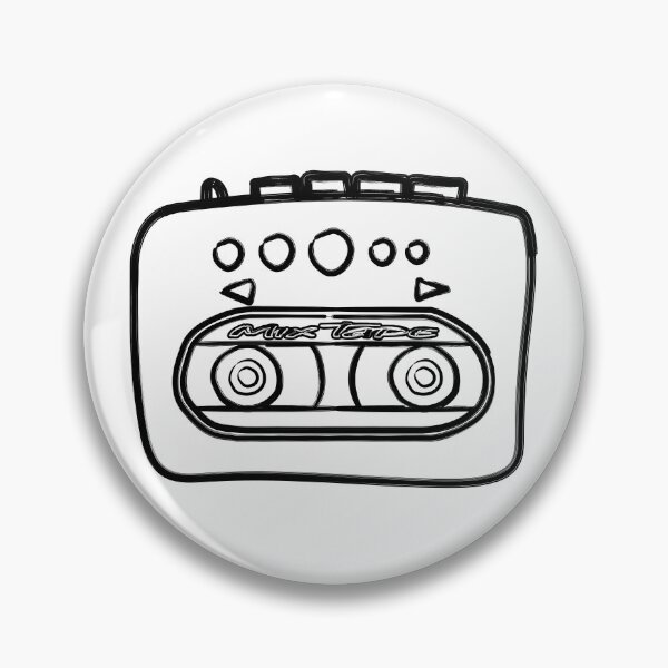 Item preview, Cassette Player Mixtape Design designed and sold by onjcdesign.
