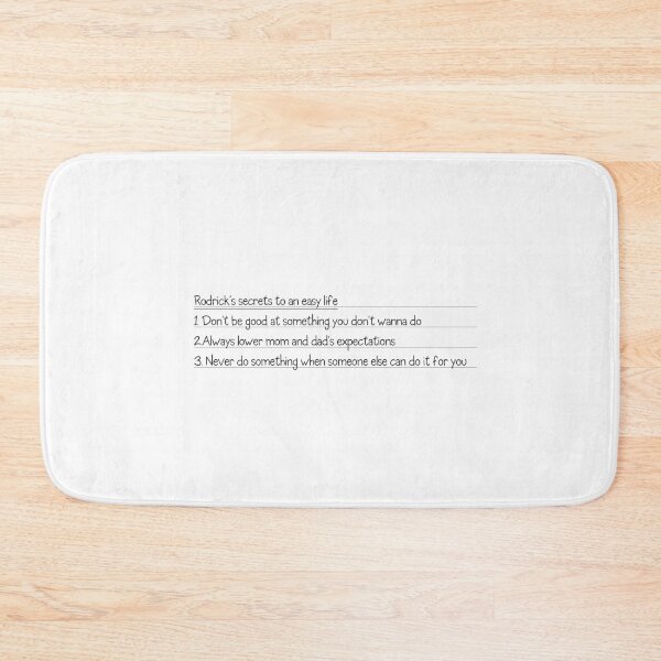 Item preview, RODRICK'S SECRETS TO AN EASY LIFE designed and sold by chvrlie27.