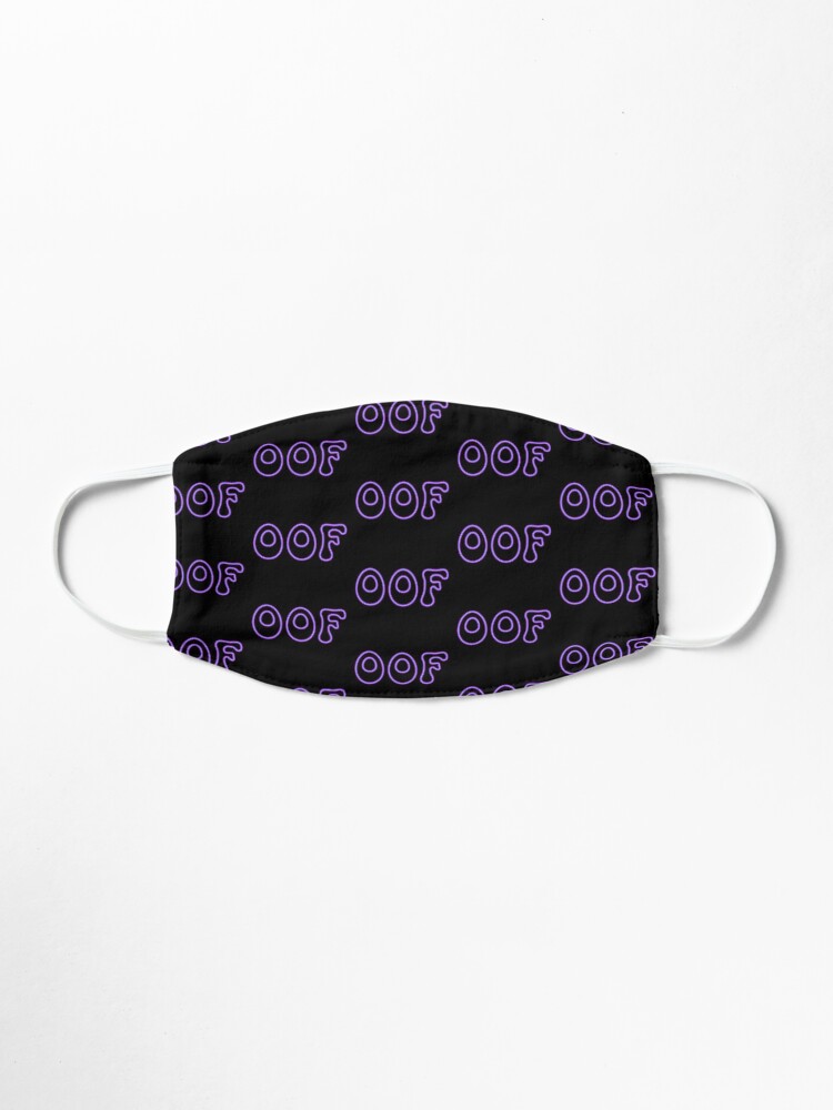 Oof Roblox Games Mask By T Shirt Designs Redbubble - blueface roblox