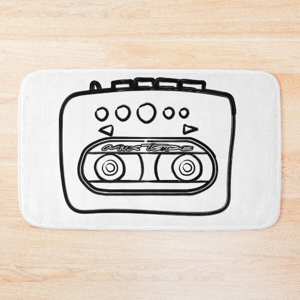 Item preview, Cassette Player Mixtape Design designed and sold by onjcdesign.