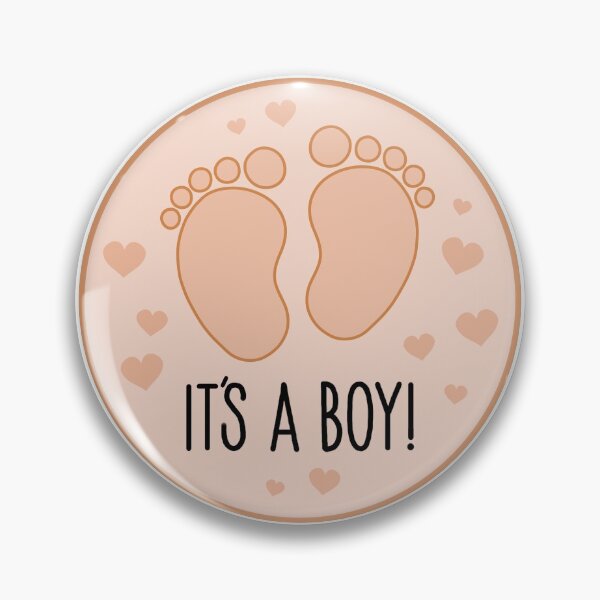 Item preview, It's A Boy Beige Orange Neutral designed and sold by PeppaThePenguin.