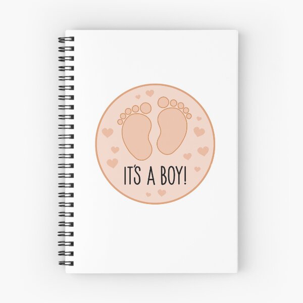 Item preview, It's A Boy Beige Orange Neutral designed and sold by PeppaThePenguin.