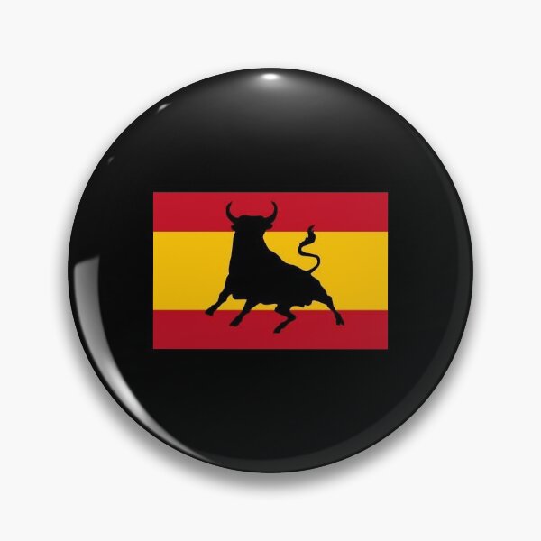 Item preview, Spain flag with bull designed and sold by DarkWallaby.