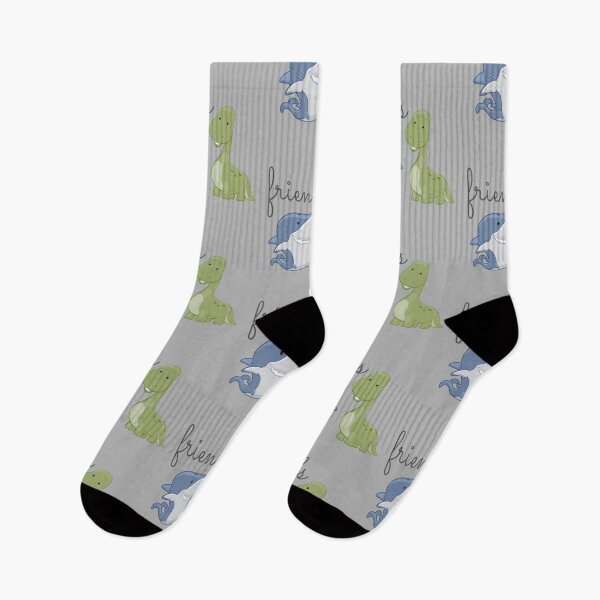 Item preview, Dinosaur Shark Friends - Baby Dino And Baby Shark designed and sold by m95sim.