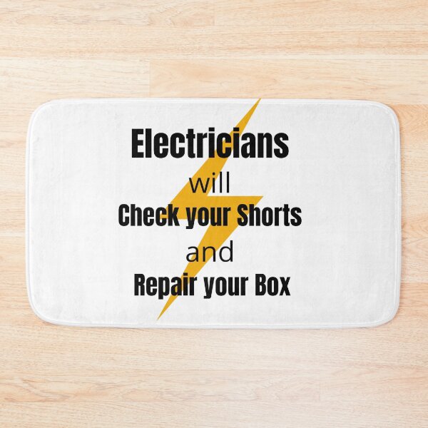 Item preview, Electricians Check your Shorts and Repair your Box designed and sold by TeeZoneZtore.