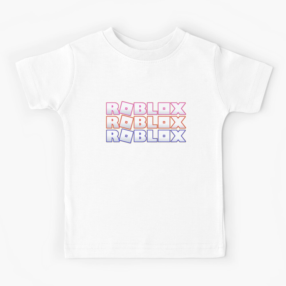 Roblox Stack Adopt Me Kids T Shirt By T Shirt Designs Redbubble - roblox neon pink greeting card by t shirt designs redbubble