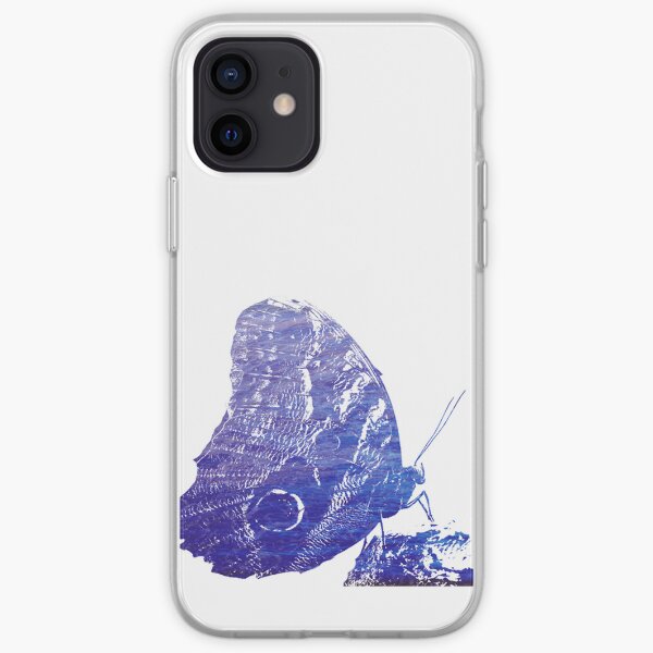 Butterfly in the beach. iPhone Soft Case