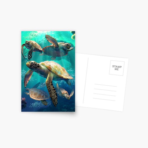 Item preview, Sea Turtles designed and sold by DavidPenfound.
