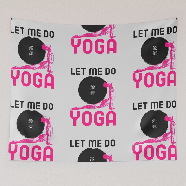 Item preview, Let me do yoga designed and sold by CokeyPanda.
