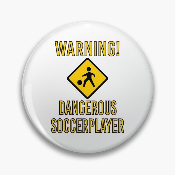 Item preview, Warning! Dangerous Soccerplayer giftidea designed and sold by lsvds.