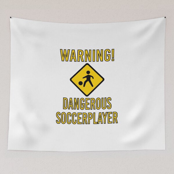Item preview, Warning! Dangerous Soccerplayer giftidea designed and sold by lsvds.