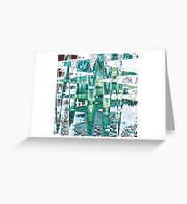 Water reflection Greeting Card