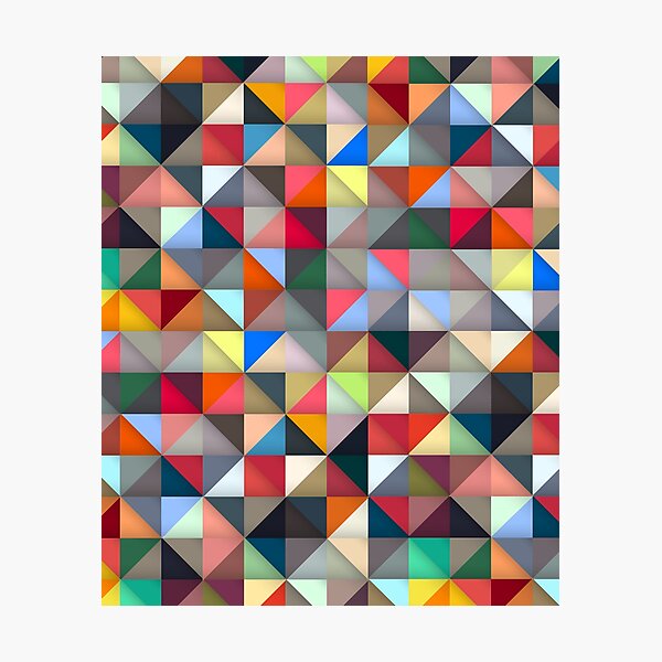 Artikelvorschau, Mehrfarbiges geometrisches Design entworfen und verkauft von AtarangiDesigns.
