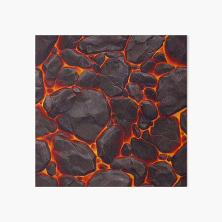 Lava Rock with Fire Coral Sculpture - Orange