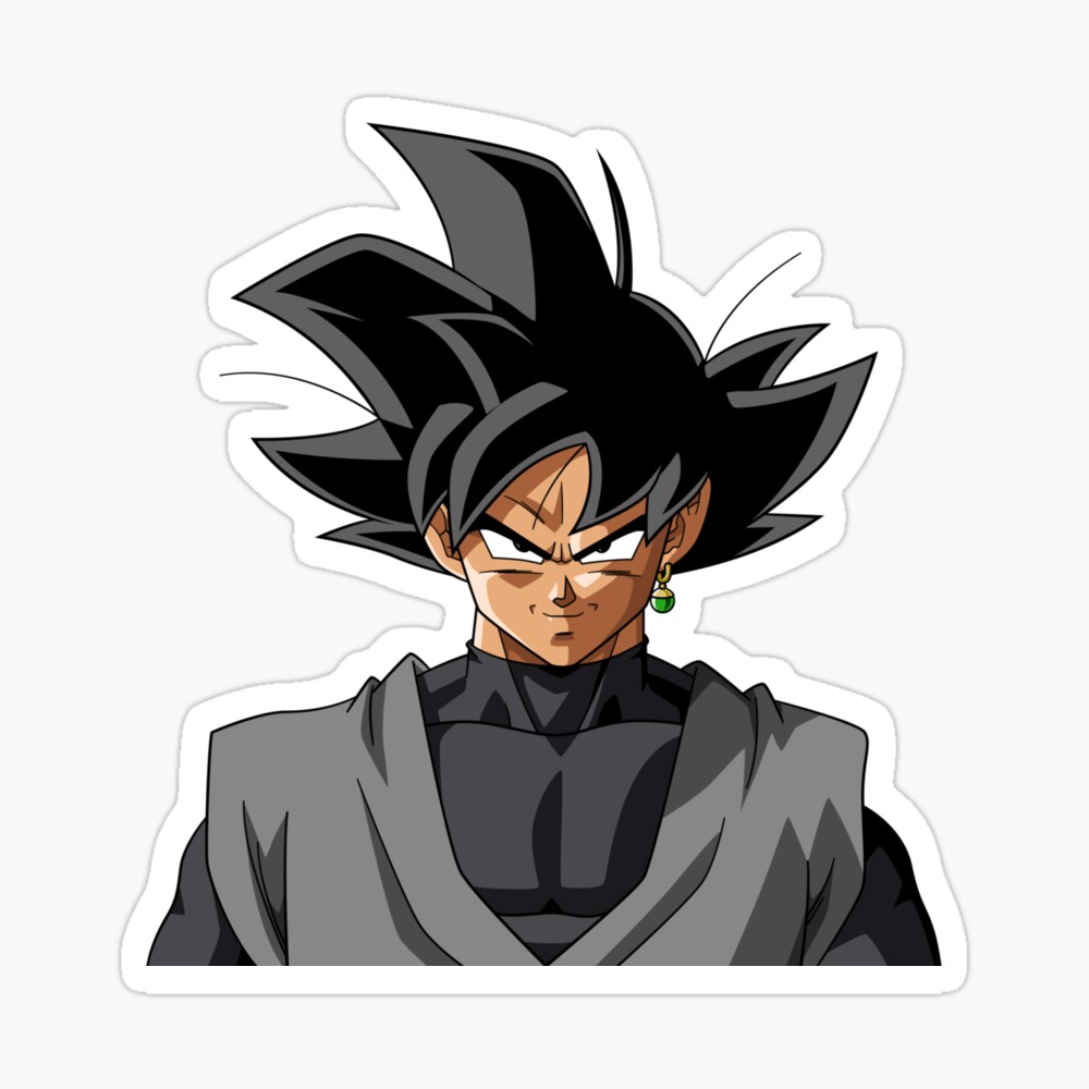 Goku Black Sticker for Sale by jixelpatterns