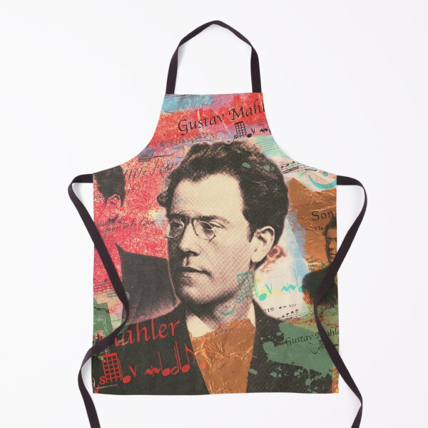 Item preview, Gustav Mahler portrait, classical music designed and sold by Mauswohn.